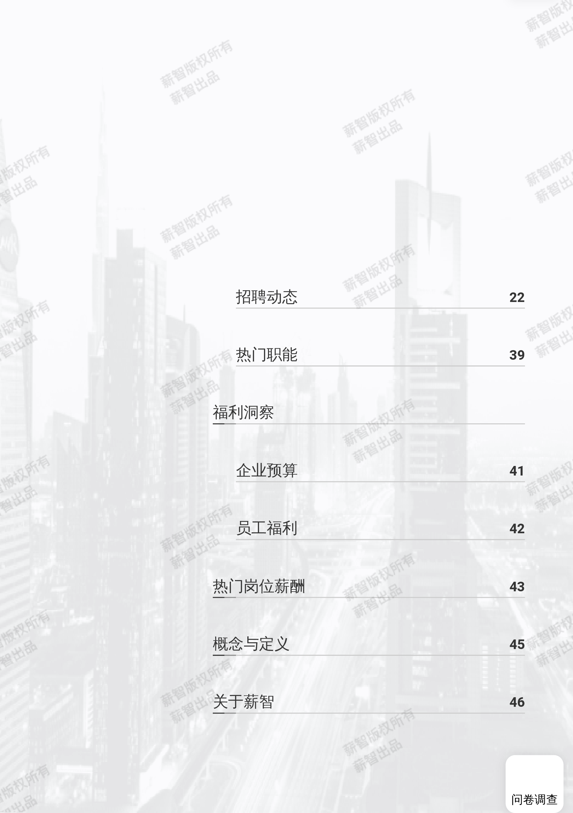 薪智2024年咨询服务行业薪酬报告56页